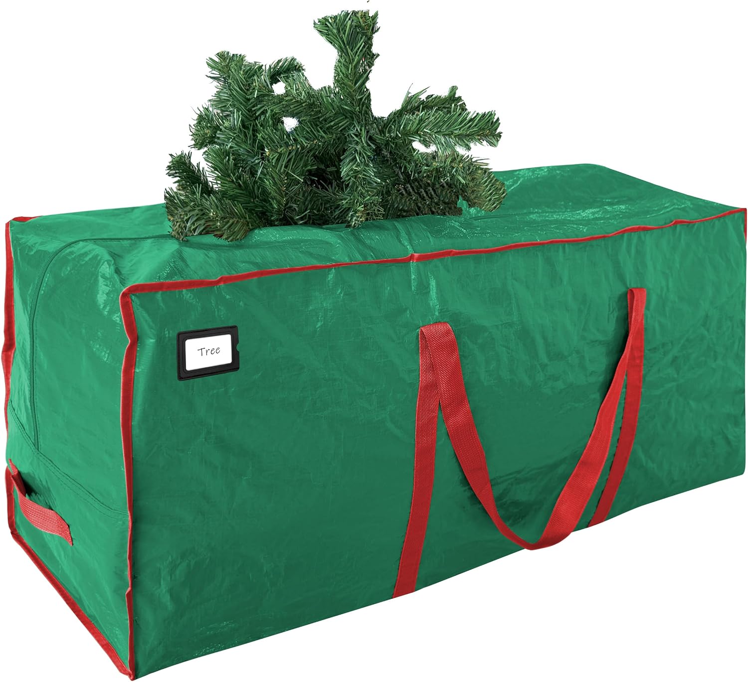 7.5 ft Christmas Tree Storage Bag - Durable Heavy Duty Extra Large Artificial Xmas Holiday Tree Bag with Reinforced