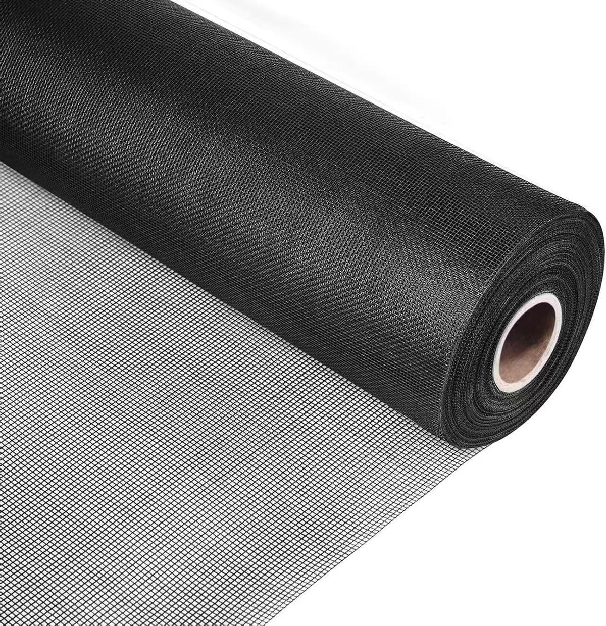 Fiberglass Screen Roll 72 in x 100 ft, Window Screen Replacement Bug Screen Mesh, DIY Insect Screening for Windows