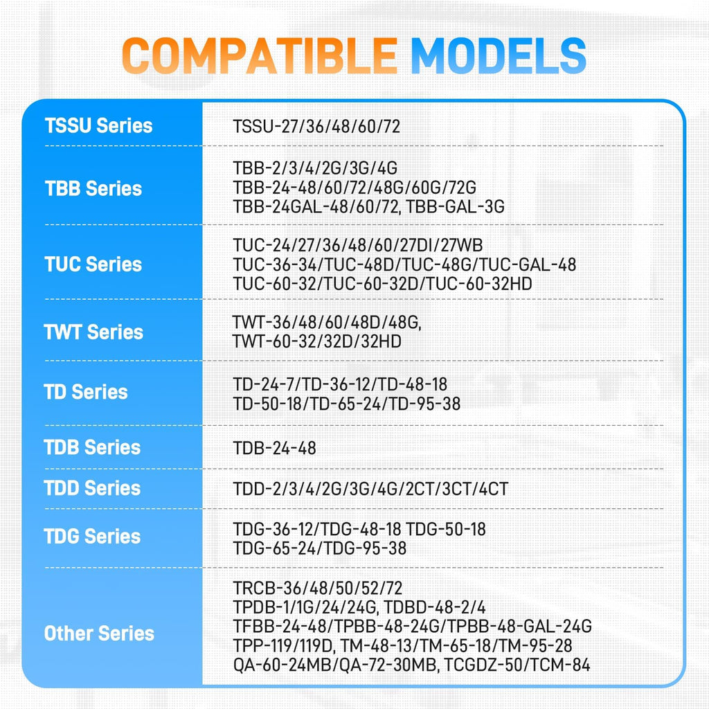 Sejaede 800366 Temperature Control Kit Compatible with True Refrigeration