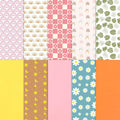 100 Sheets Boho Tissue Paper, Rainbow Flower Pattern, 19.7×13.8 Inch