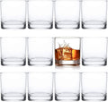 12 Pack 10 oz Rocks Glasses, Old Fashioned Whiskey Glasses