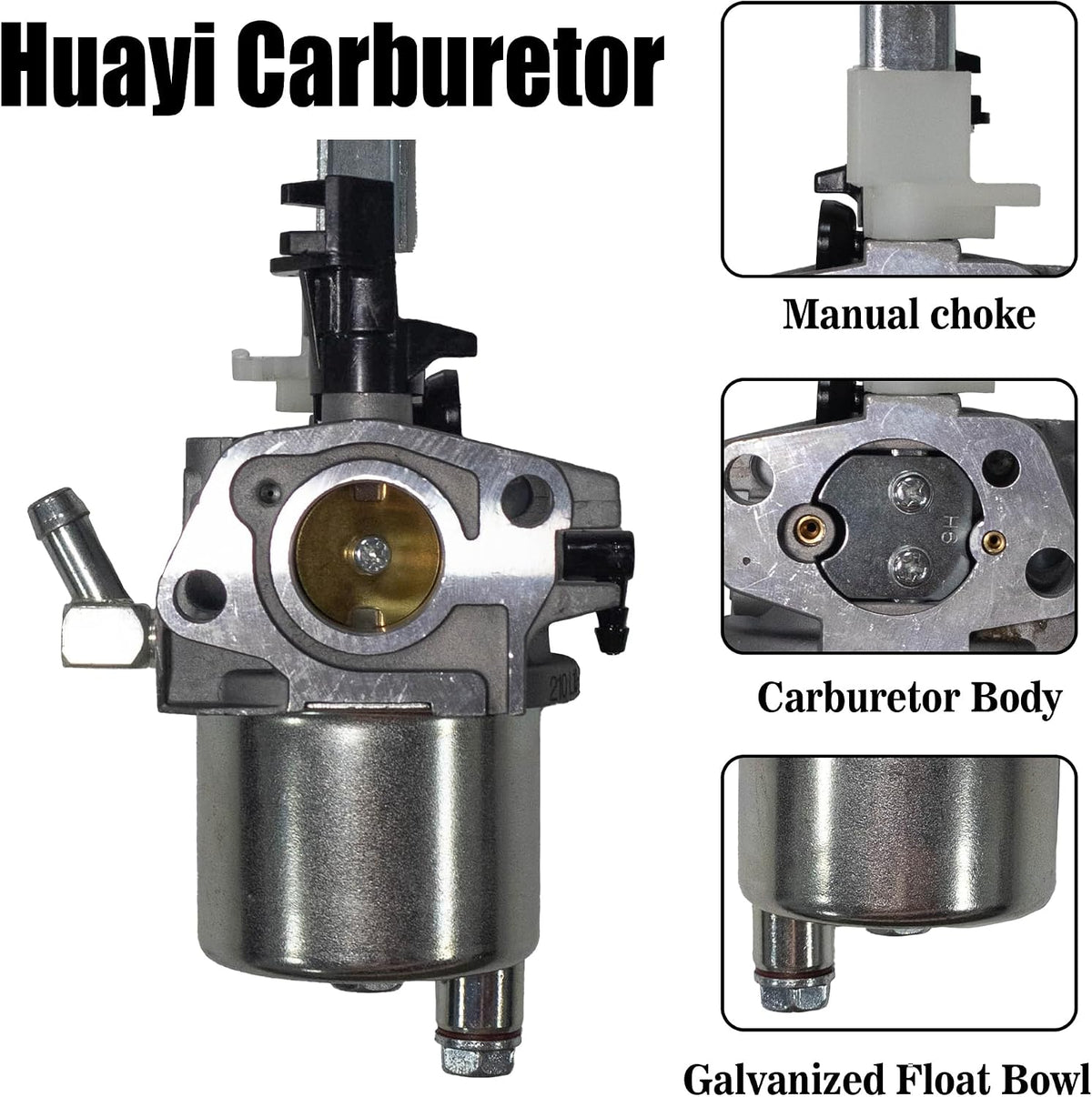 Huayi 20001368 Carburetor for Ariens Compact 22“ 24"/ Sno-Tek 24" 28"