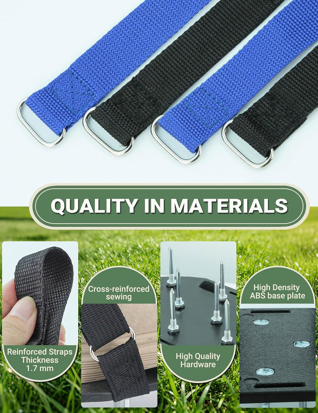 Lawn Aerator Shoes, Soil Aerator Lawn Tool with Dual Hook & Loop Straps for Effectively Aerating, One Size Fits All