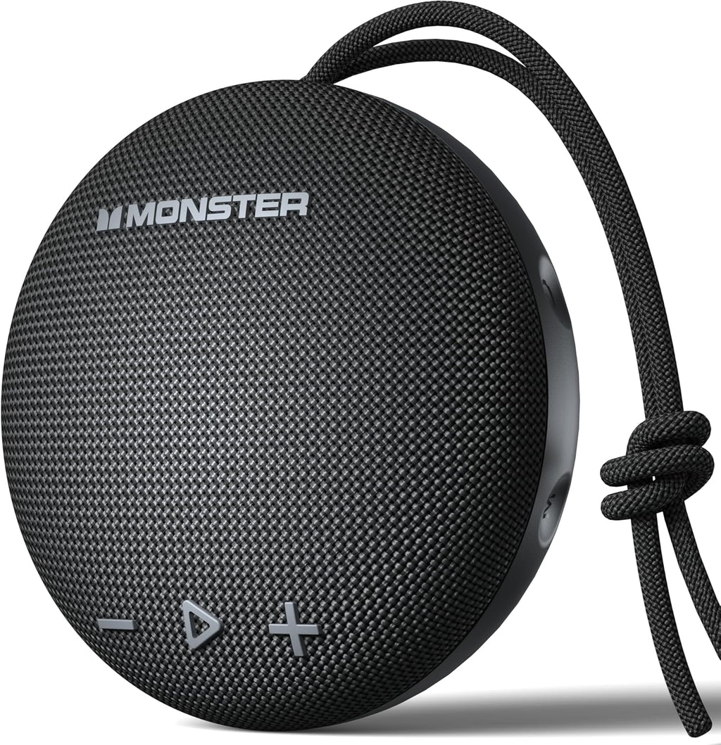 35W (peak) Monster Bluetooth Speaker, IPX8 Shower Speaker Waterproof, Bluetooth 5.4 with Loud HD Sound and Robust