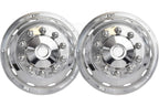 Deluxe Front Wheel Simulator Cover 22.5" with Universal Locking-Ring Mount 50225F
