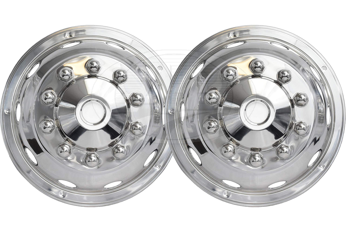 Deluxe Front Wheel Simulator Cover 22.5" with Universal Locking-Ring Mount 50225F