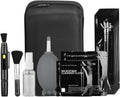 Deluxe Essentials DSLR Camera Cleaning Kit with 10 APS-C Cleaning Swabs, Sensor Cleaning Fluid, Rocket Air Blower