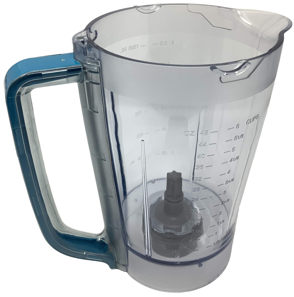 Replacement 48oz Pitcher Bowl for Ninja BL205 BL206 BL207 BL250 Kitchen System Pulse Blender, Teal