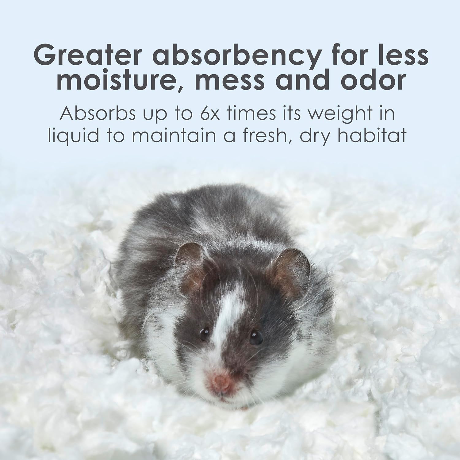 Clean & Cozy White Paper Bedding, Made for Small Animals, 85 Liters