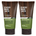 Men's Face Lotion SPF 30 Mineral Sunscreen, Unscented, (2pk) | UVA/UVB Protection, Naturally Derived Zinc Oxide