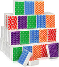 20 Pack Mini Pocket Tissues Travel Packs Bulk, Multicolor