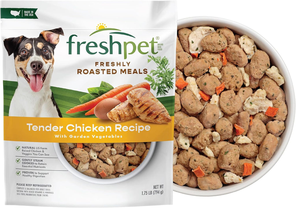 Dog Food, Roasted Meals, Tender Chicken Recipe, 1.75 Lb