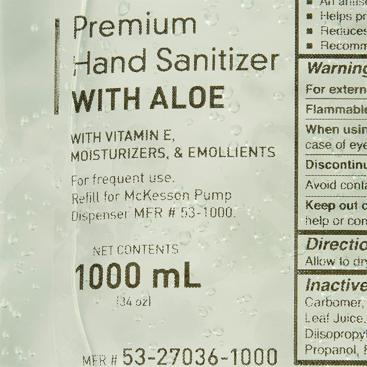 Premium Hand Sanitizer with Aloe, 34 oz, 1 ct
