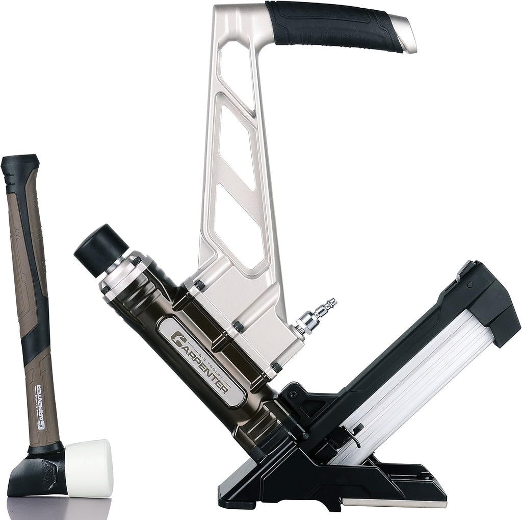 CFL5016 7 Year Warranty - Carpenter Pneumatic 3-In1 Flooring Nailer & Stapler