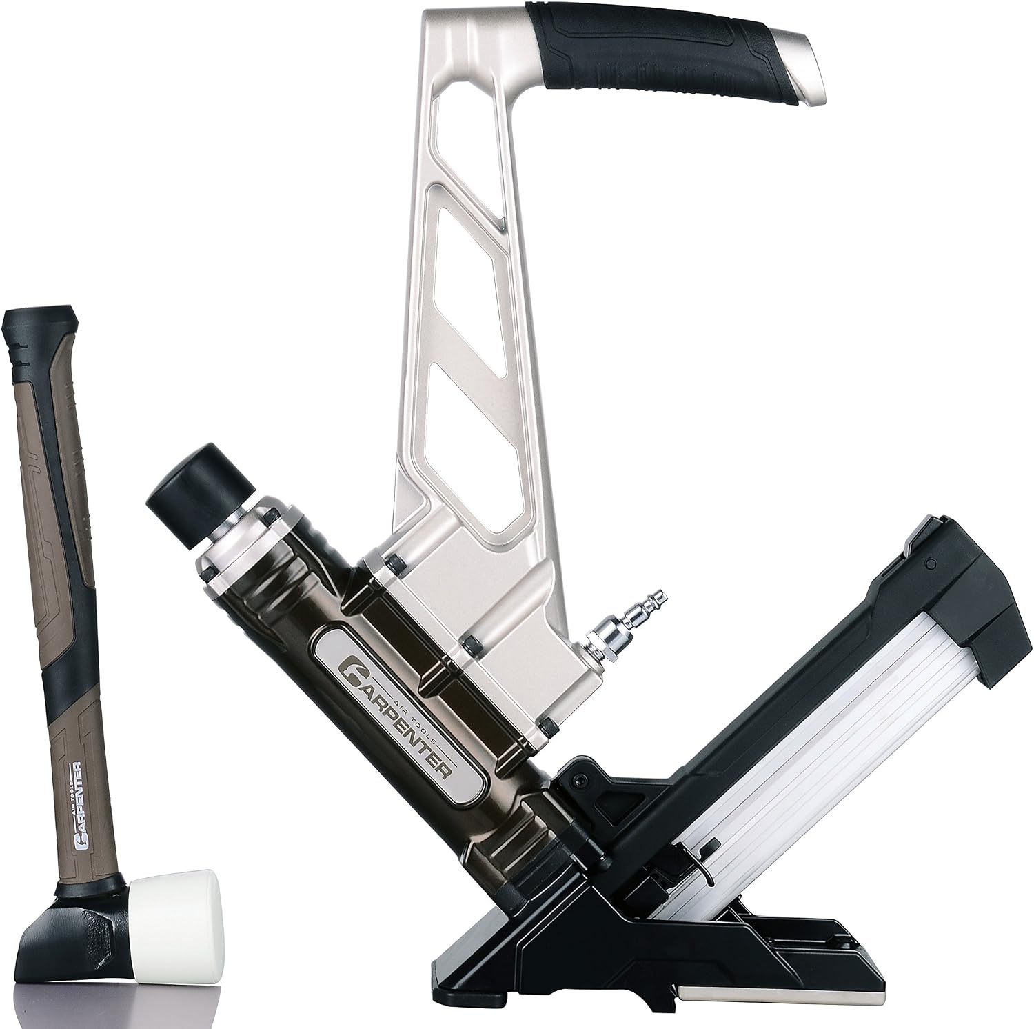 CFL5016 7 Year Warranty - Carpenter Pneumatic 3-In1 Flooring Nailer & Stapler