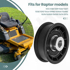Ohoho 604491 Flat Idler Pulley Compatible with Hustler Raptor Big Dog
