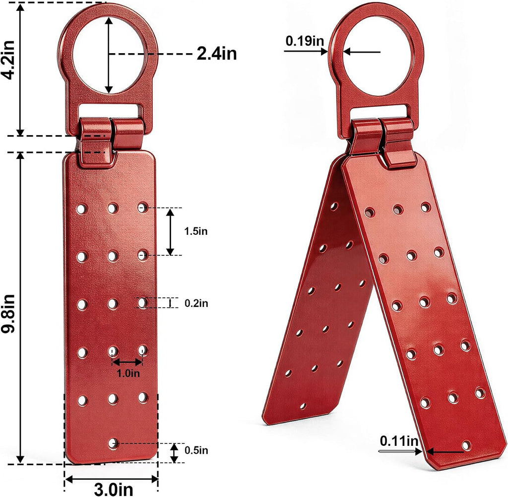 Reusable Roof Anchor, Easy to Install Roof Bracket for Fall Protection, High Stength D-ring with Corrosion Resistant