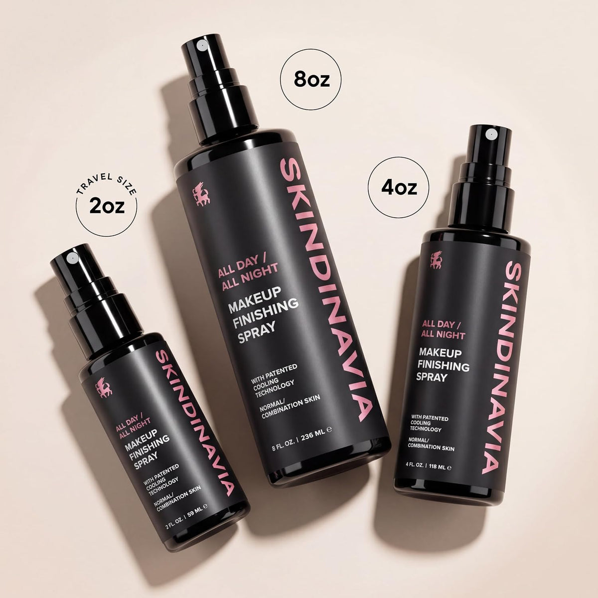 All Day/All Night Makeup Setting Spray, 8 oz, Up to 16+ Hours