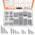 133 PCS Extension Spring Assortment Kit 18 Different Sizes Small Spring Zinc Plated Extension Springs for Home