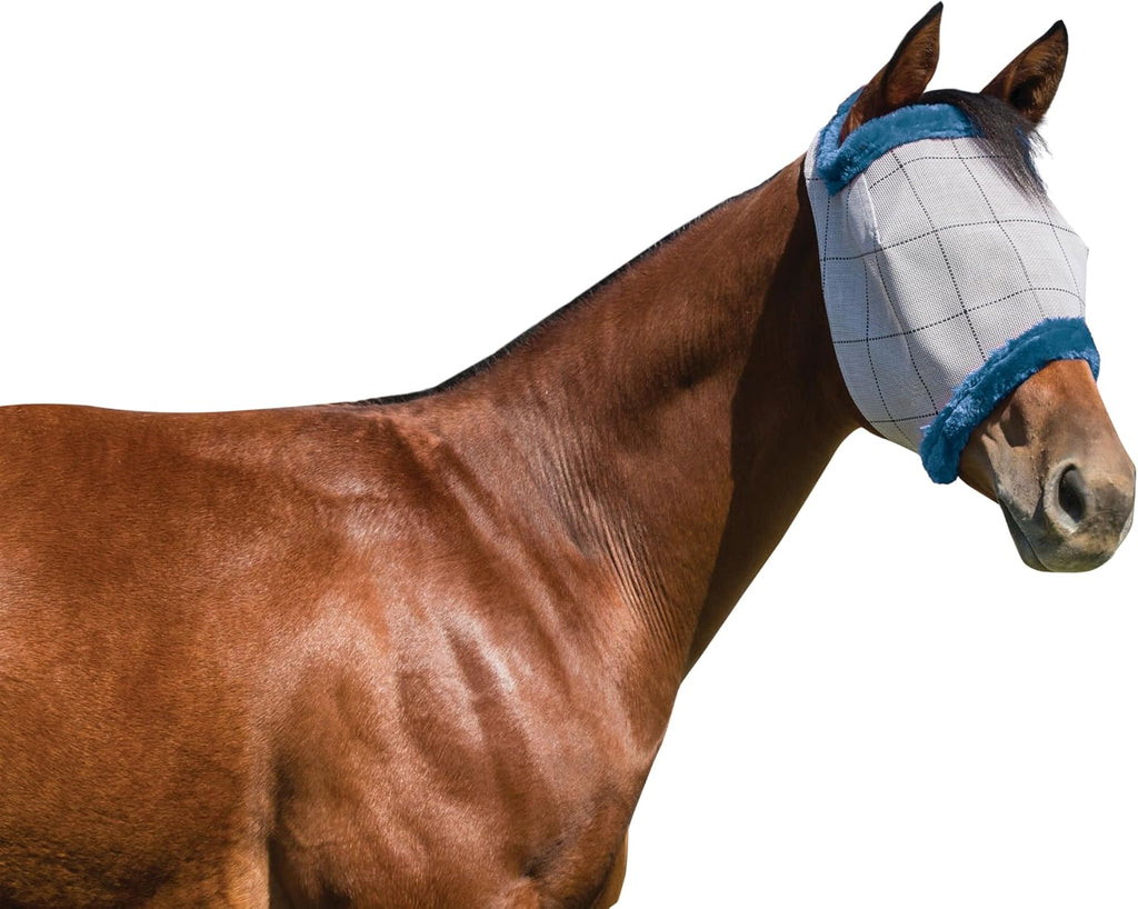 SuperMask II Horse Fly Mask Without Ears, Protects Eyes, Foal Size