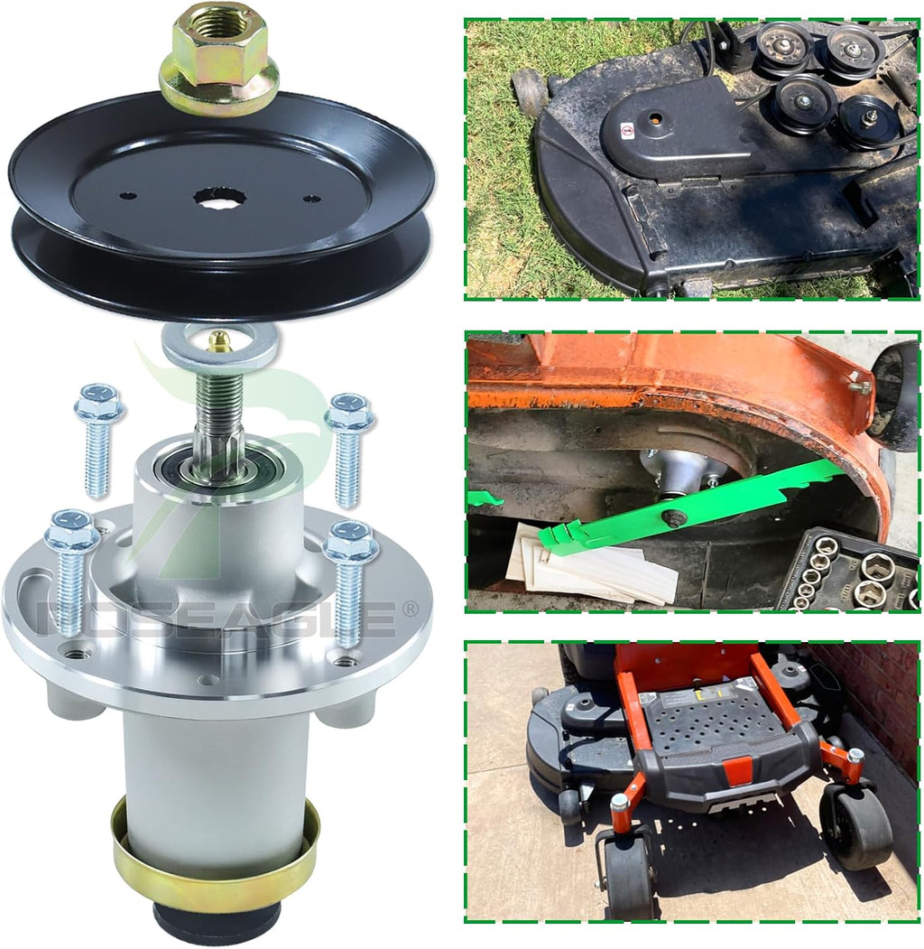539112170 Spindle Assembly Kit for Husqvarna 42" 48" 52" 54" Decks | Replaces Husqvarna 539112170 Mandrel Assembly