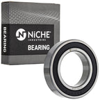 NICHE Wheel Bearing 6008-2RS 40x68x15mm Single Row Deep Groove 10 Pack