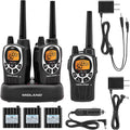 GXT1000X3VP4 GMRS Two-Way Radio (50-Channel, Long Range, 142 Privacy Codes, SOS, NOAA, Rechargeable Nickle Battery