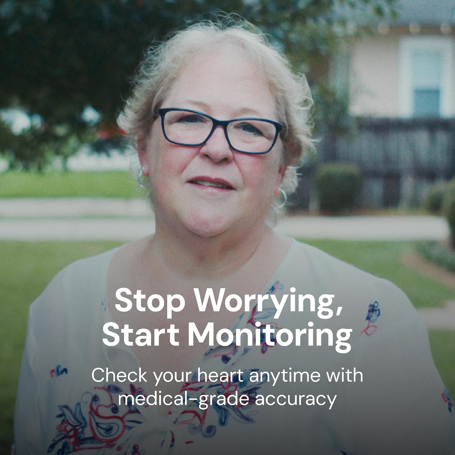 1-Lead EKG Monitor, Medical-Grade FDA-Cleared Personal Heart Monitor, Detects Normal, AFib & Arrhythmias, 30 Second