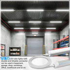 (4-Pack 6FT Extension Connecting Wire for T5 T8 LED Shop Light