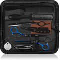 Hair Cutting Scissors Set Professional | Hair Shears Kit with Thinning Blender & Straight Scissors for Men Women Home