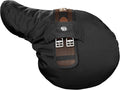 English Saddle Cover, Black - Breathable, Waterproof Fleece-Lined Fitted Protector