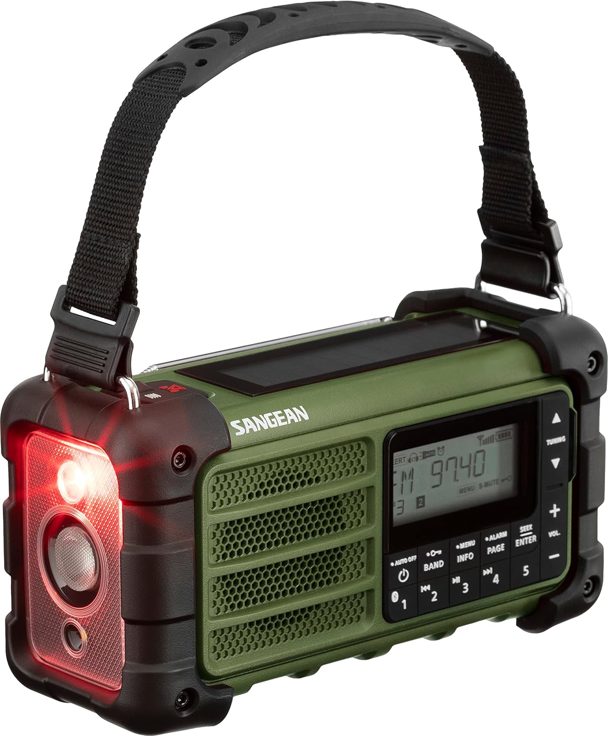 MMR-99 AM/FM-RBDS/Bluetooth/AUX/Weather/Multi-Powered Digital Tuning Emergency Radio