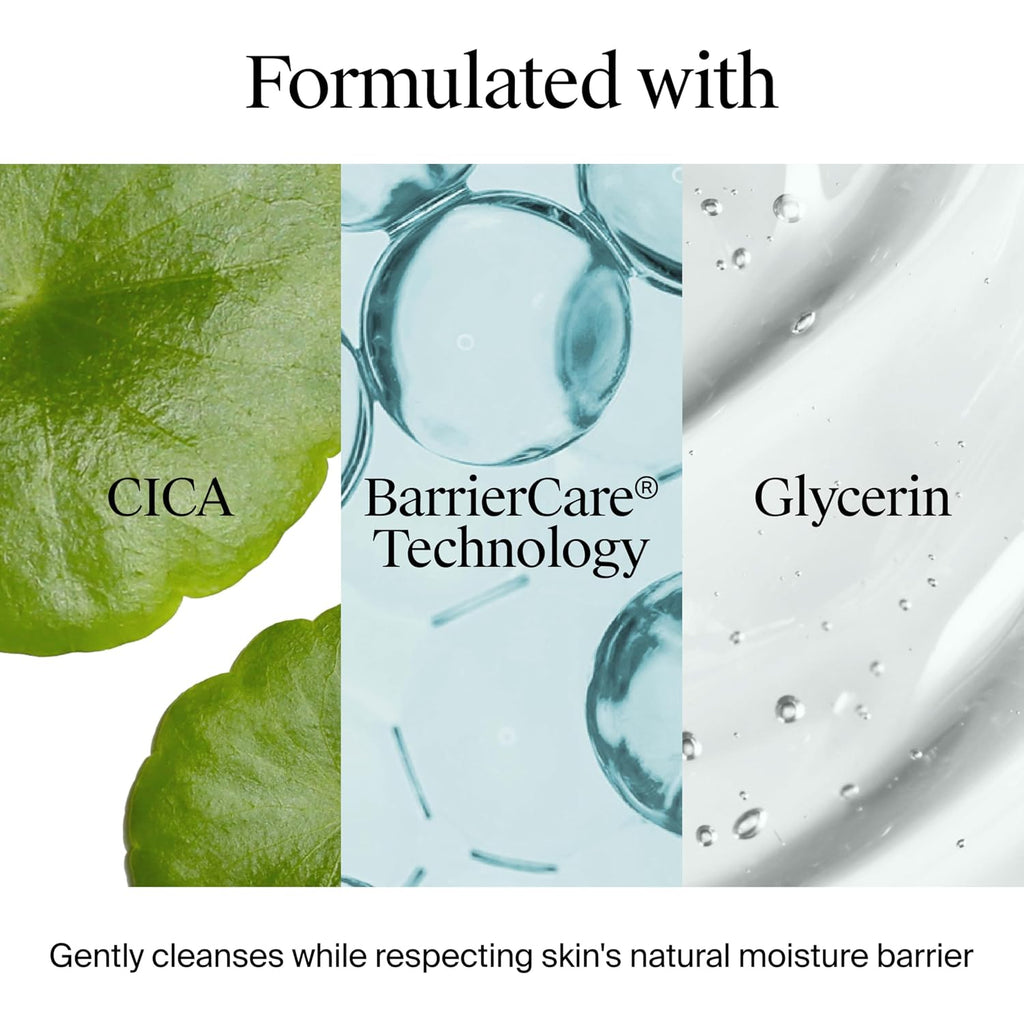 Ultra Gentle Foaming Facial Cleanser, Fragrance Free, 16 fl. oz | Sensitive Skin, Daily Face Wash, Removes Dirt Oil &