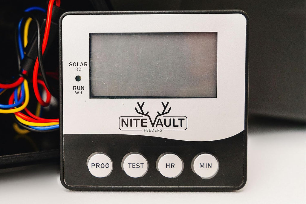 Nite Vault Timer Controled Gravity Feeder with adpater Funnel