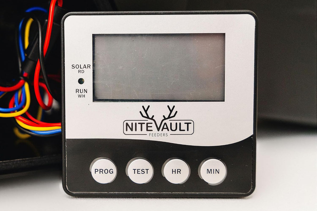 Nite Vault Timer Controled Gravity Feeder with adpater Funnel