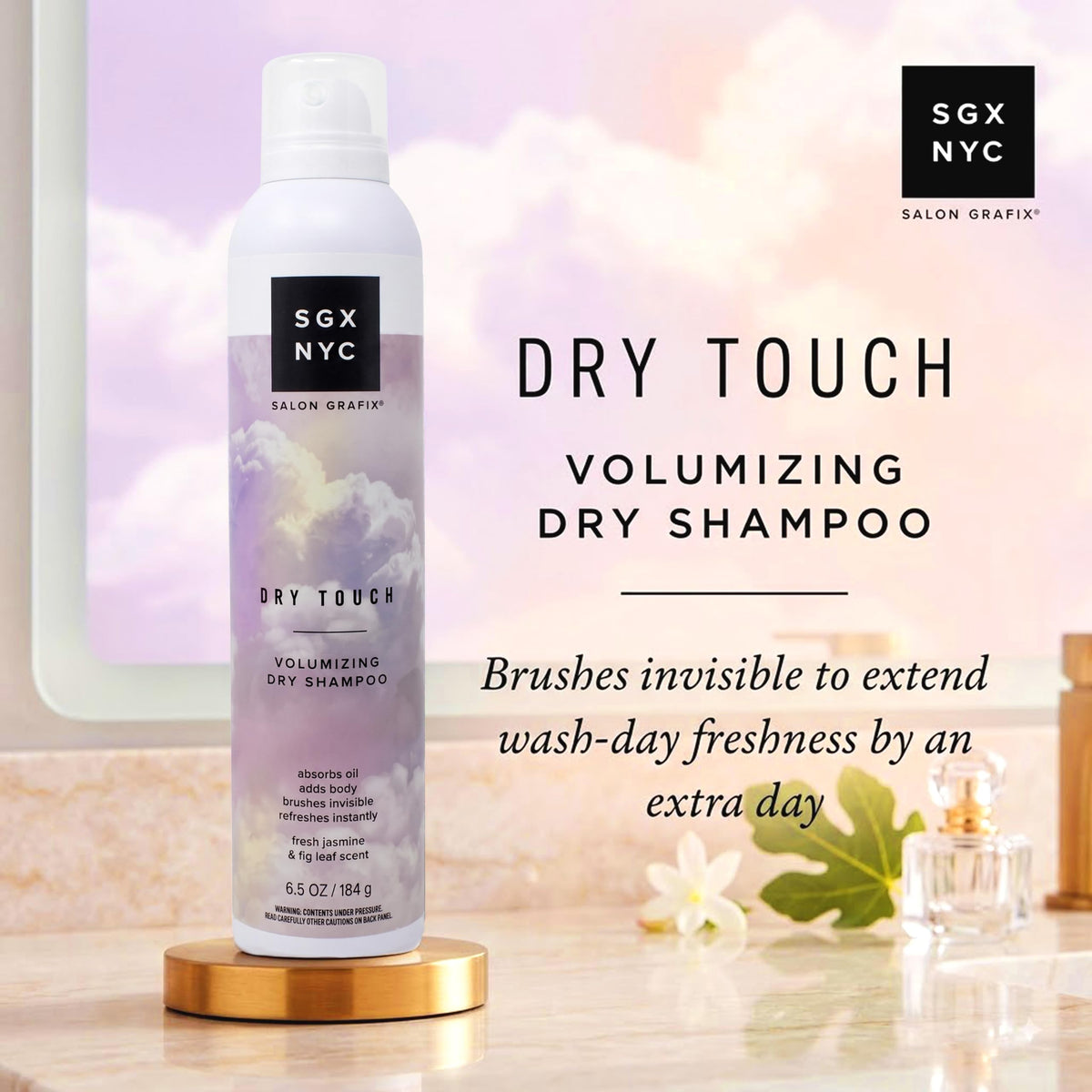 Dry Touch Volumizing Dry Shampoo 6.5 oz (Pack of 2)
