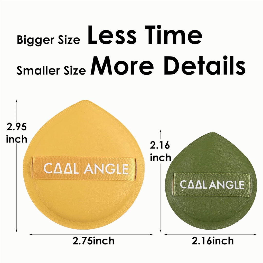 Makeup Blender Sponges, Latex-Free, 5Pcs Medium Green