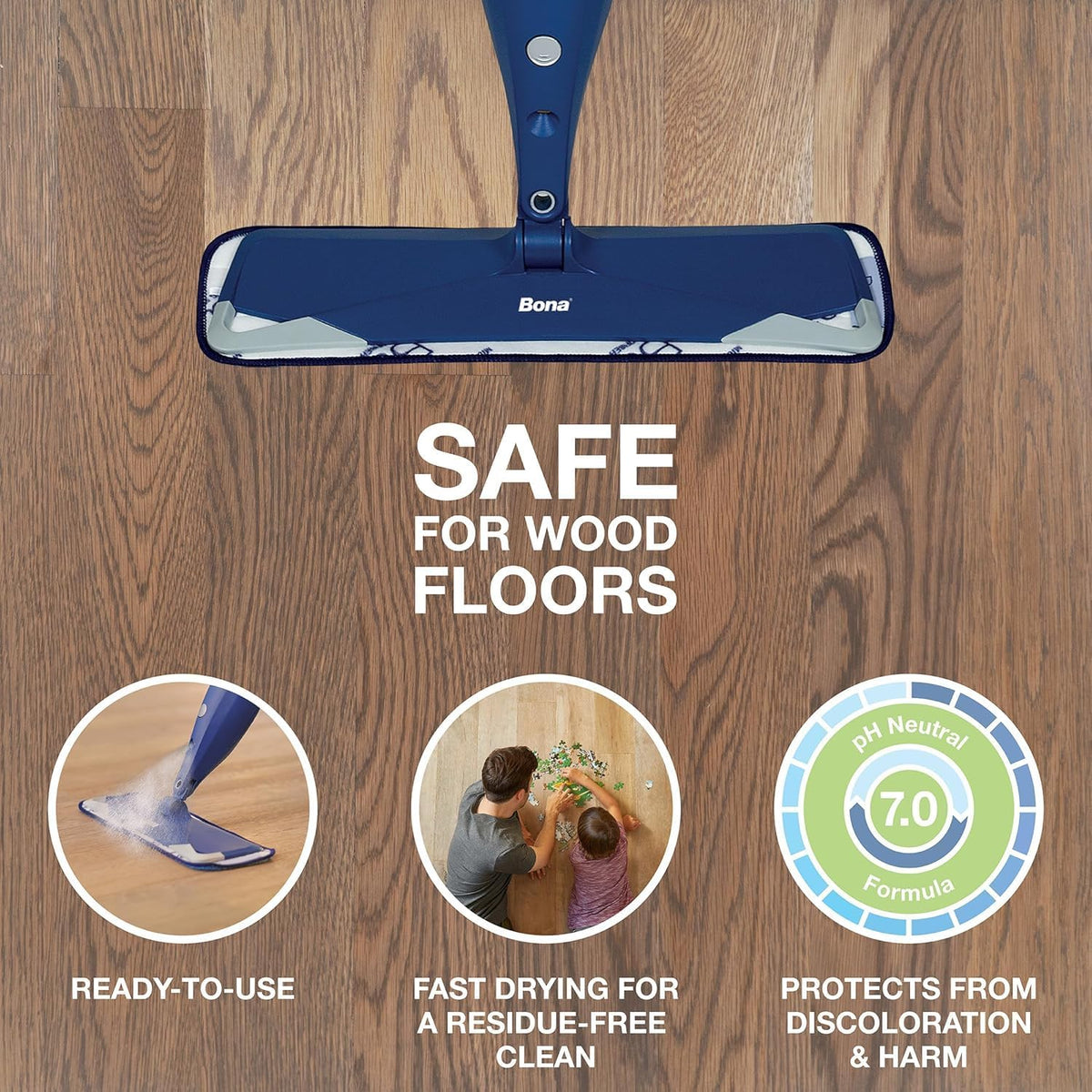 Hardwood Floor Cleaner Refill - 128 fl oz - Unscented