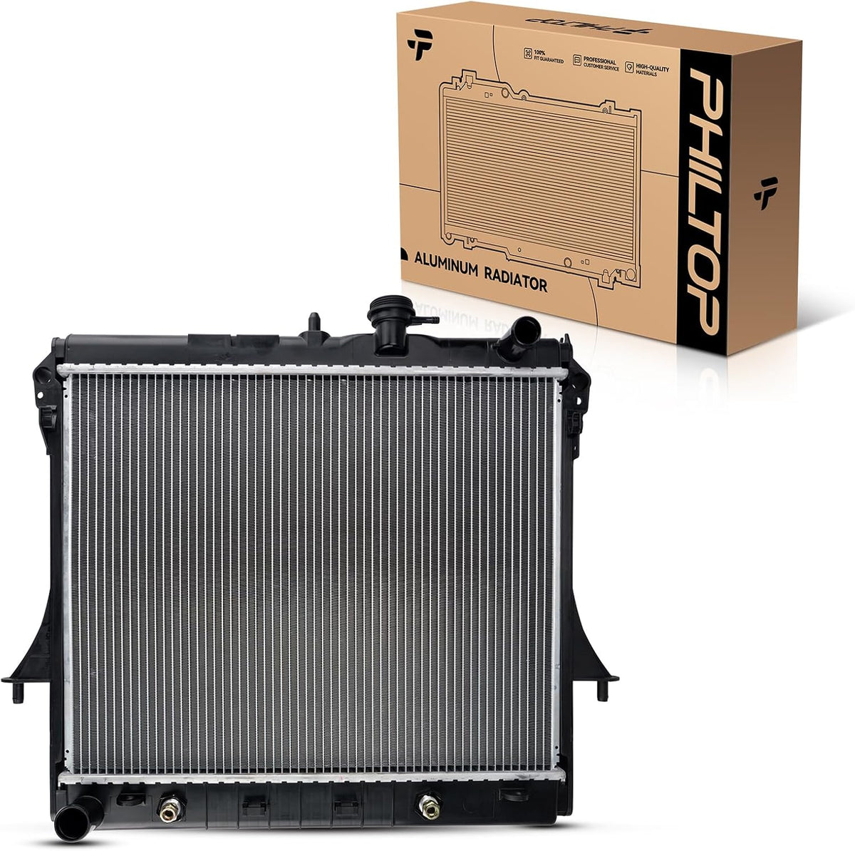 PHILTOP CU2855 Radiator Replacement for H3, Colorado, H3T, Canyon