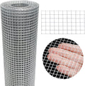 Hardware Cloth 8'' x 10' 1/4 in Galvanized Wire Mesh Roll (23 GA) Chicken Wire Fence Roll for Chicken Pen/coop