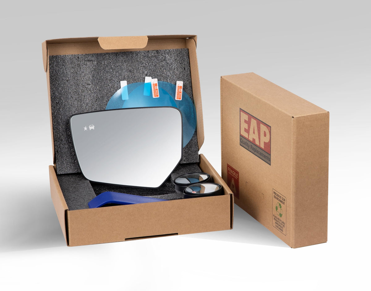 Driver Side Mirror Glass Compatible with Chevrolet Impala 2014-2020