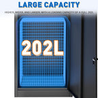 Package Delivery Boxes for Outside, Extra Large Parcel Drop Boxes with Secure Storage, Anti-Theft Galvanized