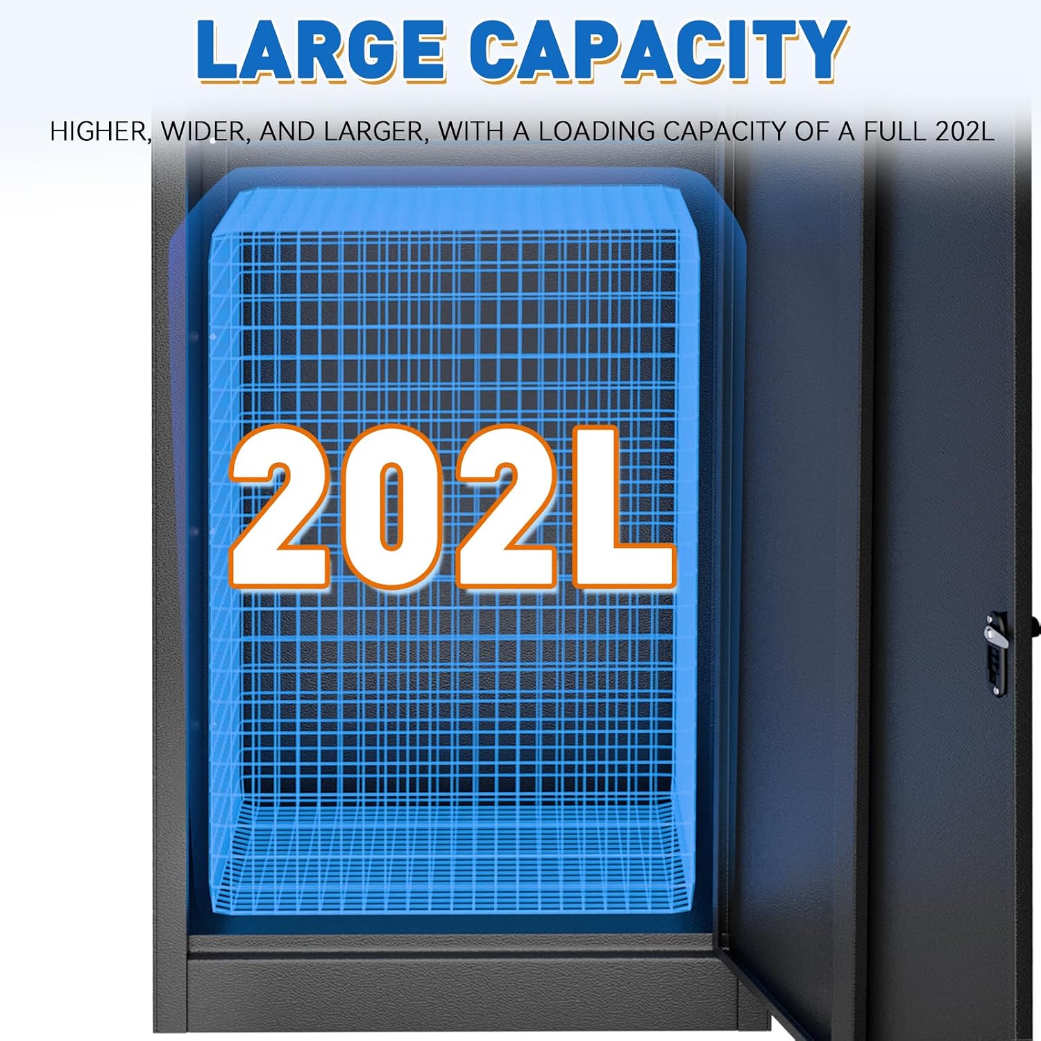Package Delivery Boxes for Outside, Extra Large Parcel Drop Boxes with Secure Storage, Anti-Theft Galvanized