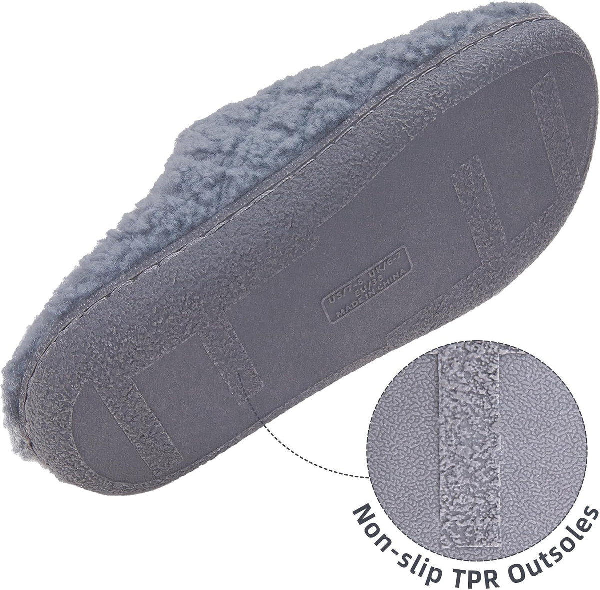 House Slippers for Women Memory Foam Slippers Cozy Lightweight House Shoes for Indoor Outdoor