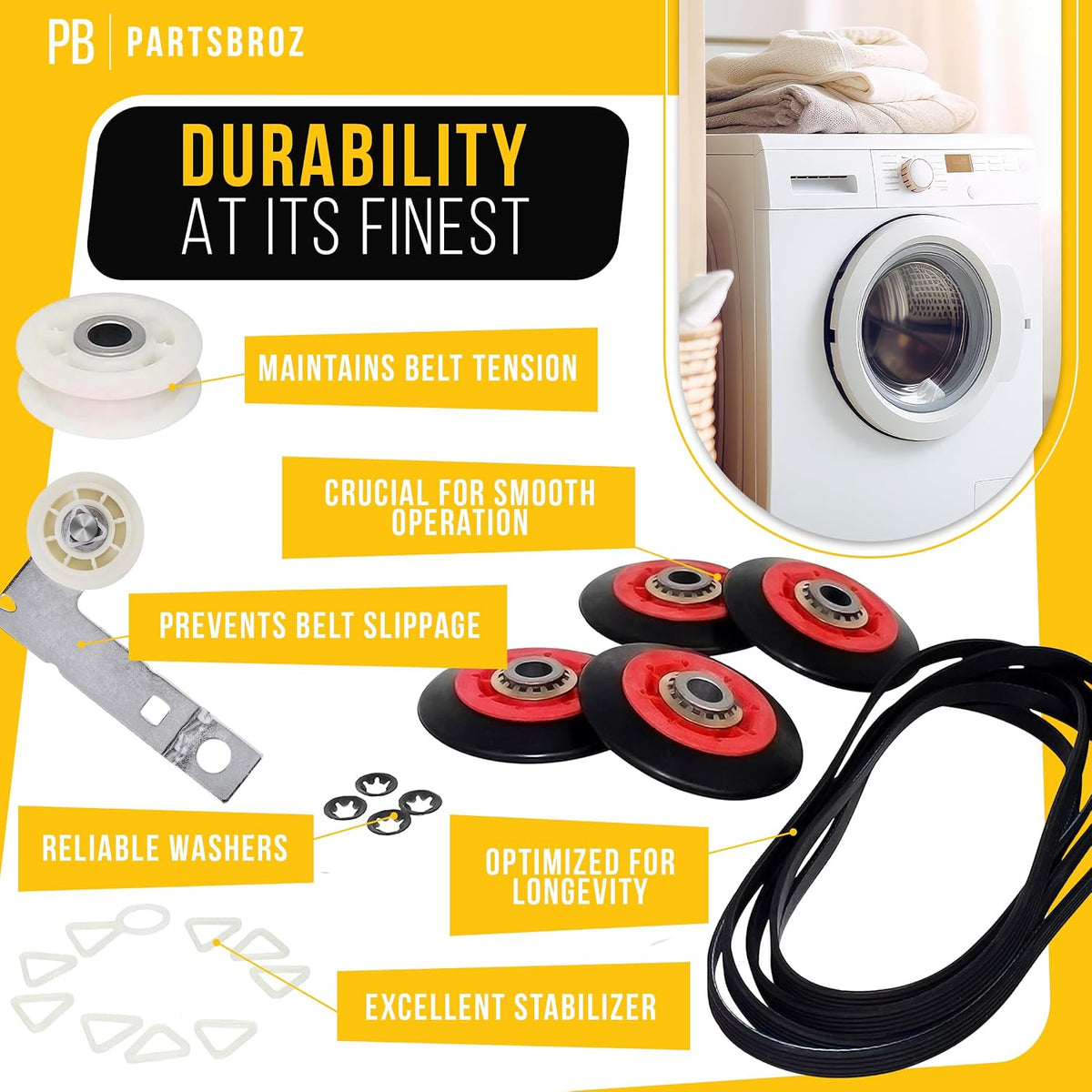 Dryer Repair Kit for Maytag MED6630HC1