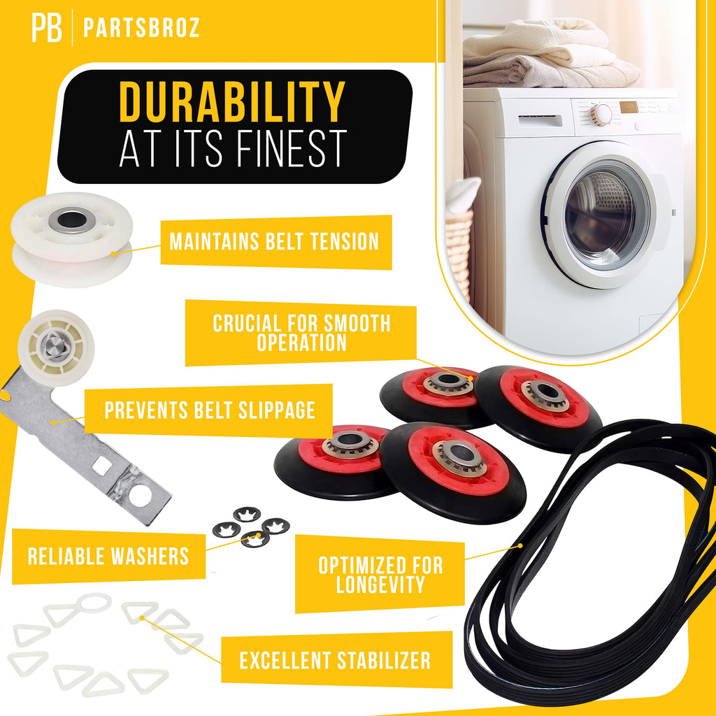Dryer Repair Kit for Whirlpool GGW9260PW1