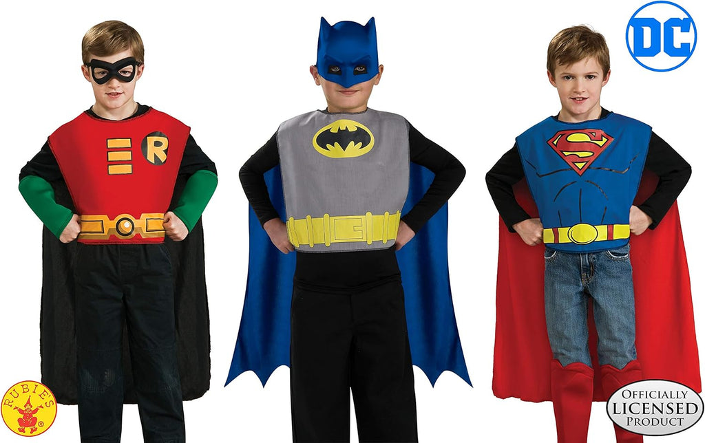 DC Comics: DC Superheroes Costume Set for Kids, Boy's No Size