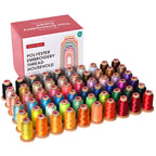 Embroidery Machine Thread Kit 60 Colors