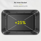 13.2 Gallon Touchless Motion Sensor Kitchen Trash Can, Matte Black