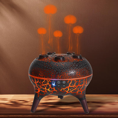 Jellyfish Essential Oil Diffuser Sound-Activated Spray Dancing Jellyfish,250ml Aroma Air Diffuser, 3 Mist Modes & 7